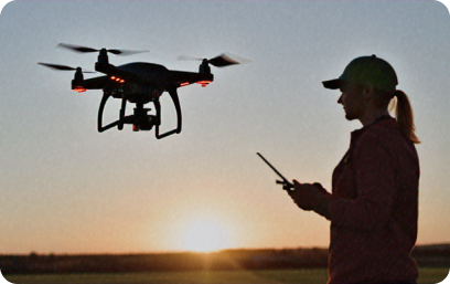 drone flying training